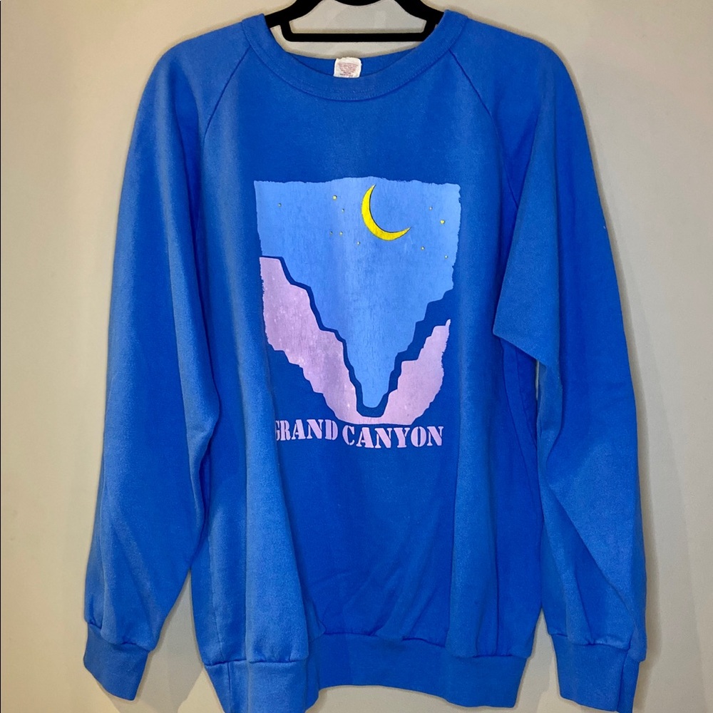 Grand Canyon Vintage Blue XL Sweatshirt